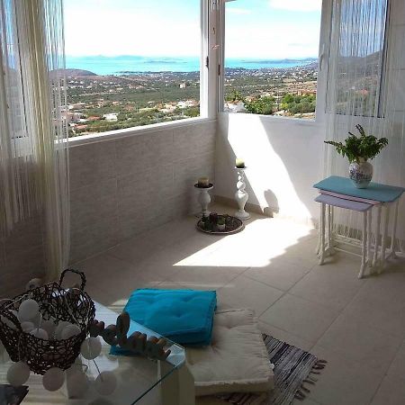 Outstanding Panoramic View, 10΄ beach, 20΄ airport Olimbos المظهر الخارجي الصورة