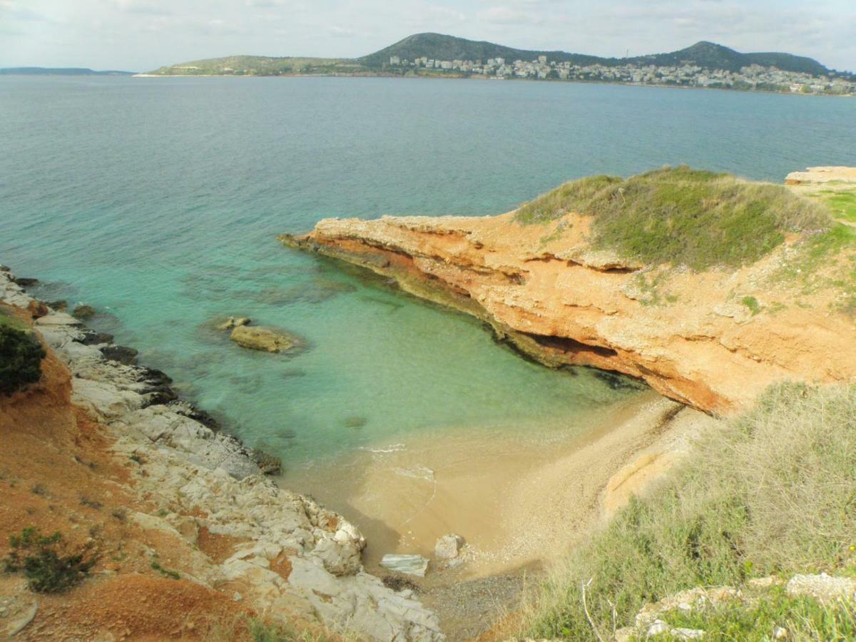 Outstanding Panoramic View, 10΄ beach, 20΄ airport Olimbos المظهر الخارجي الصورة