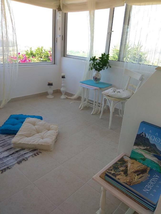 Outstanding Panoramic View, 10΄ beach, 20΄ airport Olimbos المظهر الخارجي الصورة